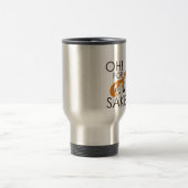 Oh, voor Fox Sake Travel Mug Reisbeker (Center)