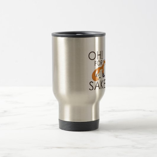Oh, voor Fox Sake Travel Mug Reisbeker (Center)