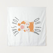 Oh voor Fox Sake Wandkleed (Voorkant (horizontaal))