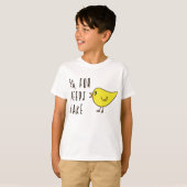 Oh voor Peeps Sake Cute Easter Chick Funny Schatti T-shirt (Voorkant volledig)