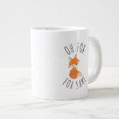Oh voor Vos Sake Beker Grote Koffiekop (Voorkant rechts)