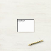 Oh wacht, ik ben op het werk post-it® notes (Op bureau)