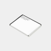 Oh wacht, ik ben op het werk post-it® notes (Schuin)