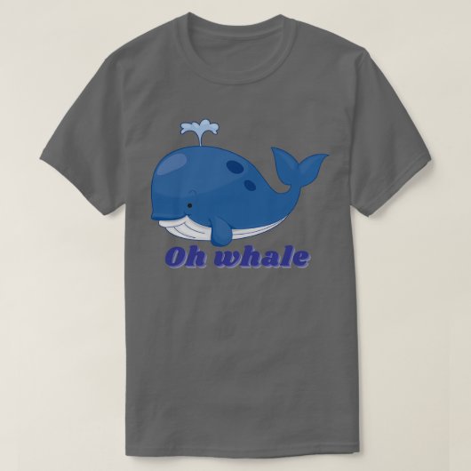 Oh walvis 45 t-shirt (Design voorkant)