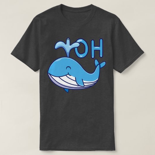 oh walvis 62 2 t-shirt (Design voorkant)