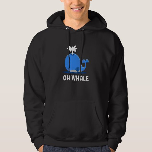 Oh walvis Cetologie Hoodie (Voorkant)