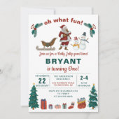 Oh Wat een feestdag voor kerstfeestdag met kerstmi Kaart (Voorkant)