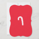 Oh Wat een feestelijke kerstfeestdag uitnodiging (Achterkant)