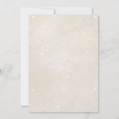 Oh wat een feestelijke uitnodiging voor kerstfeest (Achterkant)