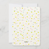 Oh Wat Een Fun Banner Kleurrijke Confetti Stippen  Feestdagenkaart (Achterkant)