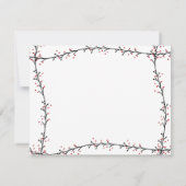 Oh! Wat een Fun! Kerstfeest Uitnodiging! Notitiekaartje (Achterkant)