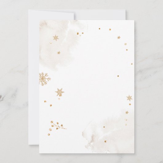 Oh Wat een Fun Winter Sleigh 1st Birthday Uitnodig Kaart (Achterkant)