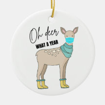 Oh, wat een jaar 2020, een feestelijke kerstsieraa
