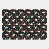 Oh, wat een jaar feestelijke toiletpapier met Kers Inpakpapier Vel (Voorkant 3)