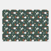 Oh, wat een jaar feestelijke toiletpapier met Kers Inpakpapier Vel (Voorkant)