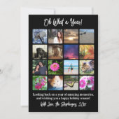 Oh wat een jaar in Review 16 Foto Afbeelding Colla Kaart (Voorkant)