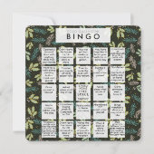 Oh wat een jaar Mint Green Quarantine Bingo Kerstm Feestdagenkaart (Voorkant)