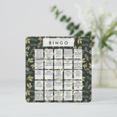 Oh wat een jaar Mint Green Quarantine Bingo Kerstm Feestdagenkaart (Staand voorkant)