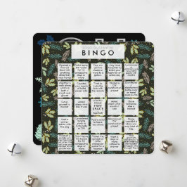 Oh wat een jaar Mint Green Quarantine Bingo Kerstm Feestdagenkaart