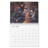 Oh wat een jaar moderne, minimalistische 12-fotoco kalender (Mar 2027)