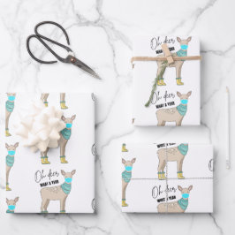 Oh, wat een jaar vol papierbladen inpakpapier vel