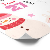 Oh wat een leuk eerste verjaardagsmijlpaal Poster (Hoek)