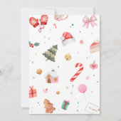 Oh wat een leuk kerstfeestje kaart (Achterkant)