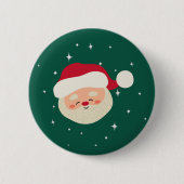 Oh wat een leuk kerstkerstfeest ronde button 5,7 cm (Voorkant)