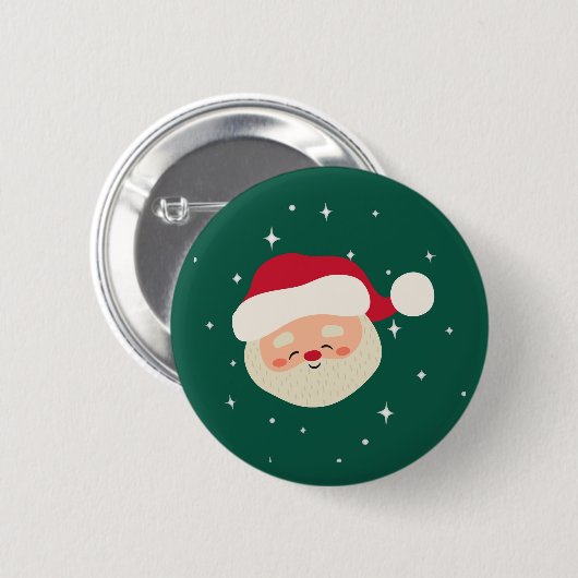 Oh wat een leuk kerstkerstfeest ronde button 5,7 cm (Voorkant /achterkant)