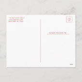 Oh wat een leuk Schattige script kerstfoto Feestdagenkaart (Achterkant)