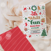 Oh wat een leuk traditioneel kerstfeestje kaart