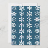 Oh wat een leuk typografie kerstfeest kaart (Achterkant)