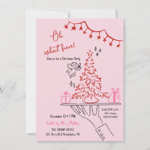 Oh wat een leuke Christmas Cocktail Party met de h Aankondiging
