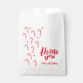 Oh Wat een leuke feestdag Candy Cane verjaardag Bedankzakje (Voorkant)