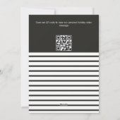 Oh wat een leuke foto kerst persoonlijke QR-code Feestdagenkaart (Achterkant)