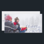 Oh, wat een leuke kerst of Chanoeka fotokaart Feestdagenkaart<br><div class="desc">Schattige en stijlvol Oh,  What Fun Christmas of Hanukkah Holiday Photo Card is ideaal voor het verzenden van uw kaart dit vakantieseizoen. Heeft bijpassende accessoires.</div>