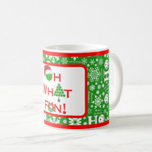 Oh wat een leuke kerst pickleball groen ho ho ho h koffiemok