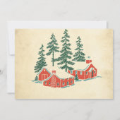 Oh wat een leuke kerst retro  verjaardagsfoto kaart (Achterkant)