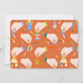 Oh wat een leuke kerst Santa 1e verjaardagsfoto Kaart (Achterkant)