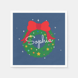 Oh wat een leuke kerst verjaardag ballon servet