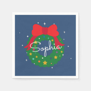 Oh wat een leuke kerst verjaardag ballon servet