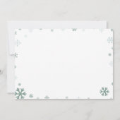 Oh wat een leuke kerstman eerste verjaardag kaart (Achterkant)