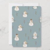 Oh wat een leuke kerstman vakantie jongen 1e verja kaart (Achterkant)