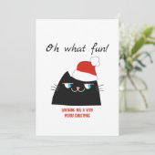 Oh wat een leuke kerstvakantie Kaart (Staand voorkant)