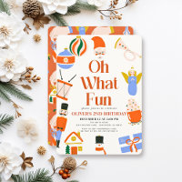 Oh wat een leuke kerstvakantie Kind jarig