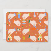 Oh wat een leuke kerstvakantie Kind jarig Kaart (Achterkant)