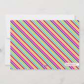 Oh! Wat een leuke kerstvlakke Kaart (Achterkant)