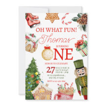 Oh wat een leuke kerstwinter eerste verjaardag