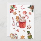 Oh wat een leuke kerstwinter eerste verjaardag kaart (Achterkant)