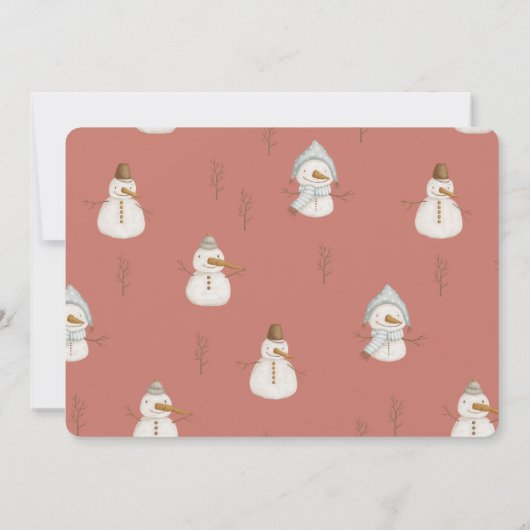 Oh Wat een leuke Santa Holiday Meisje Verjaardag F Kaart (Achterkant)